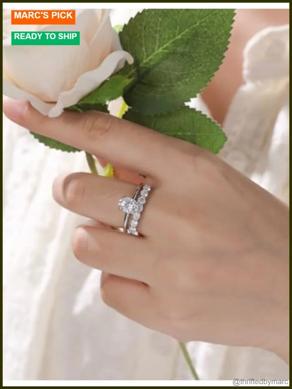 N/A oval moissanite
